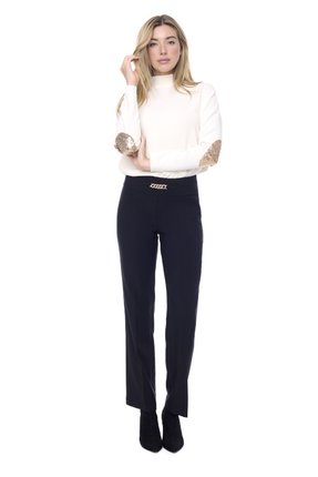 Solid palermo chain belt pant-pants-and-leggings-Gaby's