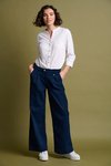 Double pleat front pant