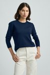 Fine merino crew jumper