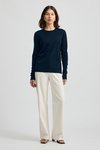 Fine merino crew jumper