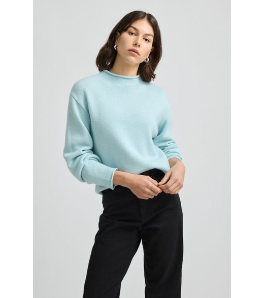 Relaxed fit mock turtle  jumper