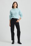 Relaxed fit mock turtle  jumper