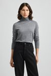 Turtle neck merino tee