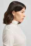 Turtle neck merino tee