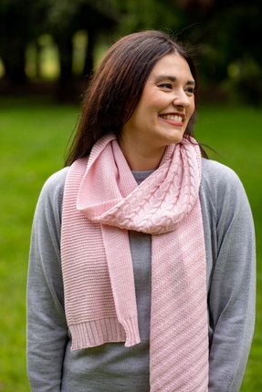Textured scarf-accessories-Gaby's