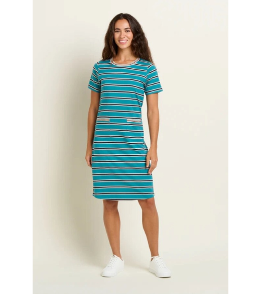 Birdport stripe dress