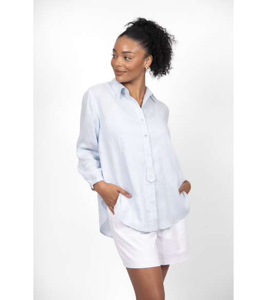 Linen long sleeve shirt
