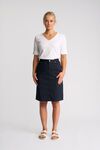 Poppy poplin skirt