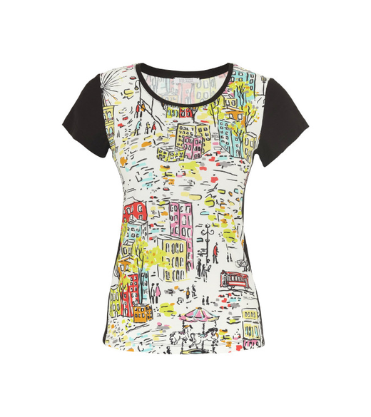 Top with side panels