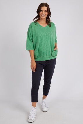 Mazie vee neck-tops-Gaby's