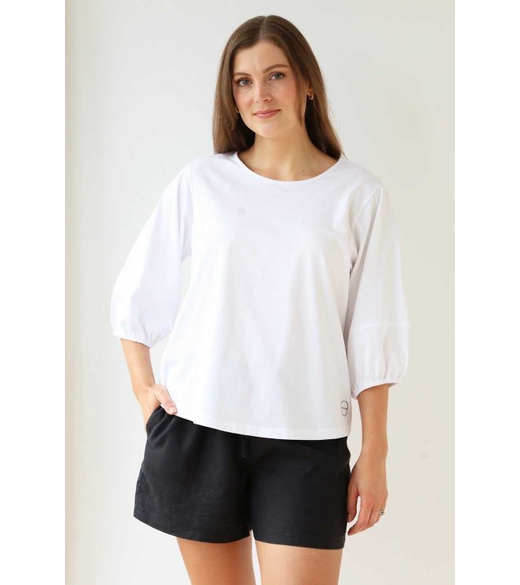 Puff sleeve top