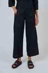 Wide leg linen pant