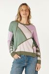 Mosaic intarsia jumper