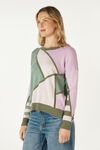Mosaic intarsia jumper