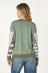 Mosaic intarsia jumper