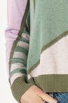 Mosaic intarsia jumper