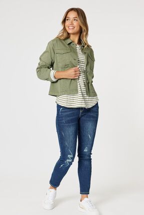 Retro denim jacket-jackets-and-vests-Gaby's