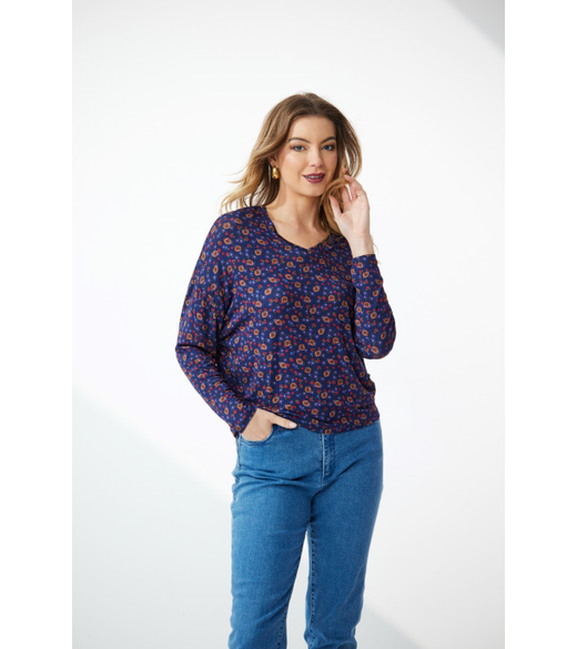 Amara V neck top