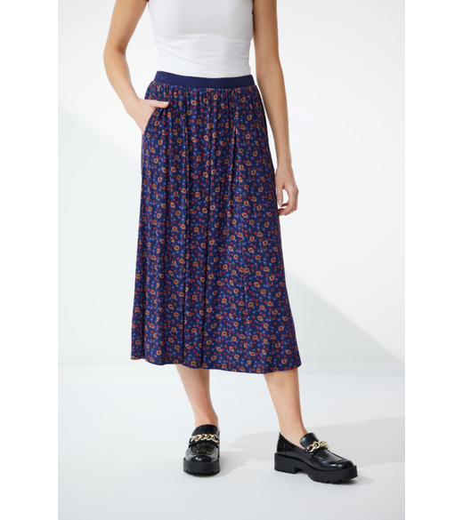 Rory pleat detail skirt