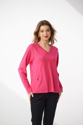 Plaza long sleeve tee-tops-Gaby's