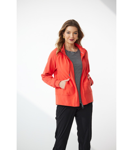 Legend zip front hoodie