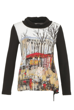 Roll neck top-tops-Gaby's