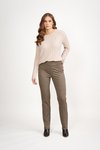 Slim leg pull-on pant