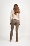 Slim leg pull-on pant
