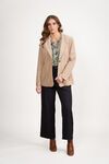Shaped cord blazer