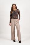Wide leg pull-on pant