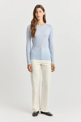 Merino crew top-tops-Gaby's