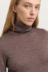 Turtle neck merino tee