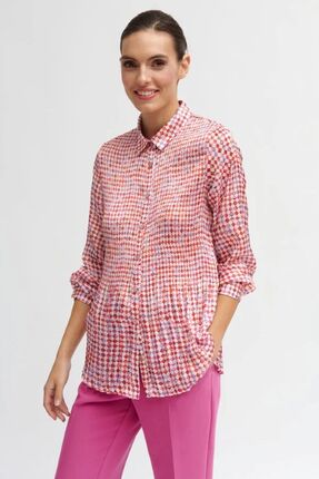 Dana pleat shirt-tops-Gaby's
