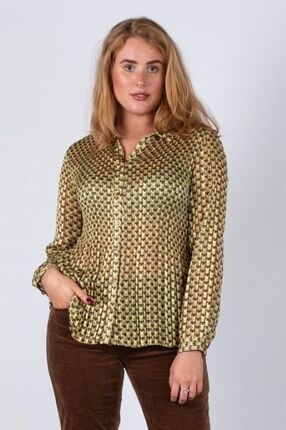 Selena pleat shirt-tops-Gaby's