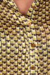 Selena pleat shirt