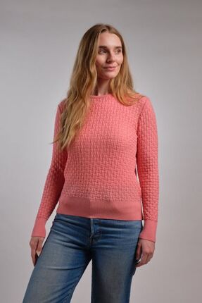 Basketweave jumper-knitwear-Gaby's