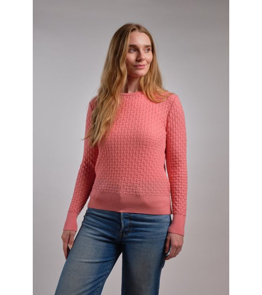 Basketweave jumper