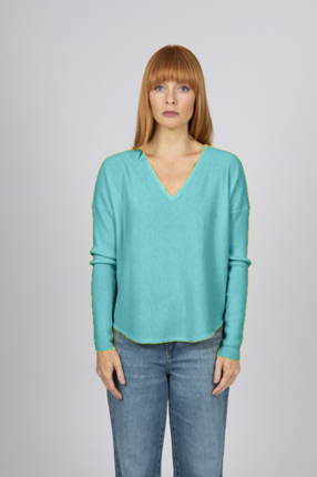 Princess V nk slim fit jumper-knitwear-Gaby's