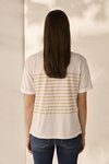 Pearl stripe top