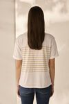 Pearl stripe top