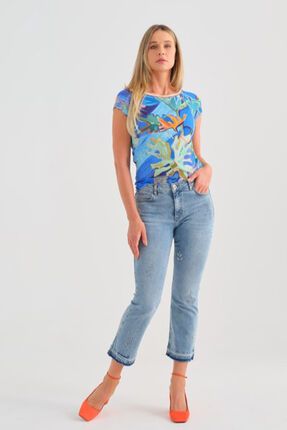 Top with contrast trim-tops-Gaby's