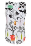 Sleeveless linen top
