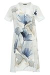 V neck linen dress
