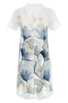 V neck linen dress