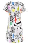 Short sleeve linen dress
