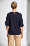Taffeta sleeve top