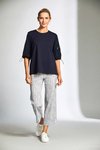 Taffeta sleeve top