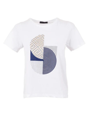Applique T shirt-tops-Gaby's