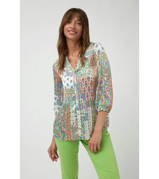 Cala pleat top