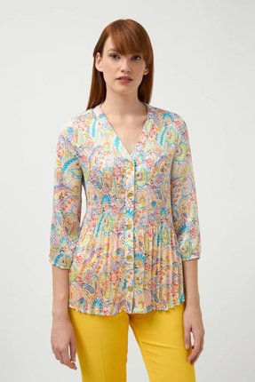 Jazmin pleat top-tops-Gaby's